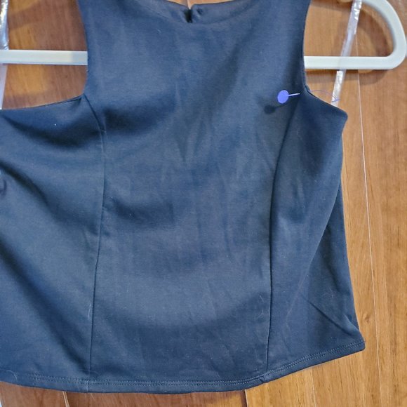 Halter Style Top in Black - Picture 3 of 5